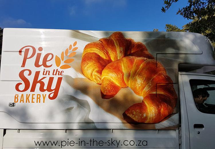 Pie in the Sky Vehicle Branding